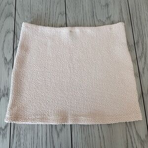 Montce Cream Textured Top